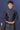 Navy Blue Color Jacquard Silk Fabric Function Wear Fancy Kids Wear Kurta Pyjama