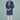 Navy Blue Color Cotton Silk Fabric Festive Wear Trendy Kurta Pyjama For Kids Wear