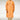 Fetching Orange Color Art Silk Fabric Wedding Wear Readymade Kurta Pyjama For Men