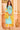 Cyan Color Beautiful Salwar Kameez With Color Contrast Dupatta