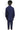Fetching Navy Blue Color Dhupion Silk Fabric Wedding Wear Designer Kurta Pyjama For Kids Wear