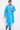 Dhupion Silk Fabric Sky Blue Color Sangeet Wear Plus Size Kurta Pyjama