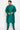 Dhupion Silk Fabric Teal Color Plus Size Kurta Pyjama In Sangeet Wear