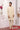 Attractive Beige Color Banarasi Silk Fabric Heavy Embroidered Designer Indowestern Groom Sherwani