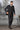 Cotton Fabric Black Color Pleasance Coat Suit