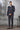 Navy Blue Color Fancy Fabric Coveted Coat Suit