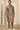 Creative Kurta Pyjama Jacket Set In Beige Color Art Silk Fabric