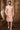 Peach Color Mesmeric Kurta Pyjama Jacket Set In Art Silk Fabric