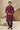 Majestic Maroon Color Banarasi Art Silk Fabric Kurta Pyjama