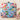 Multi Color Art Silk Fabric Beauteous Printed Clutch