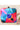 Sober Multi Color Art Silk Fabric Printed Clutch