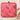Pink Printed Art Silk Clutche for Function