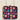 Black Crush Art Silk Printed Clutch for Party