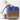 Art Silk Blue Color Pleasance Clutch Purses For Function