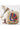 Beatific Art Silk Clutch In Beige Color
