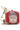 Red Color Pleasant Printed Art Silk Clutch Purses