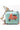 Sky Blue Color Brilliant Printed Art Silk Clutch Purses