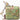 Imposing Printed Art Silk Clutch Purses In Green Color