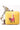 Yellow Color Glorious Printed Art Silk Clutch Purses
