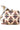 Exquisite Printed Cream Color Art Silk Clutch Purses