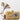 Tempting Chikoo Color Embroidered On Art Silk Clutch