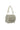 Elegant Art Silk Silver Color Clutch with Hand Work For Party