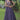 Purple Color Georgette Fabric Embroidered Readymade Long Anarkali Style Gown