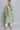 Sea Green Color Art Silk Fabric Readymade Long Simple Kurti