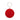 Amber Red Embroidered Round Clutch