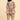 Cotton Fabric Printed Light Brown Color Readymade Kids Kurti With Dhoti Style Bottom