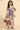 Cotton Fabric Printed Navy Blue Color Readymade Kids Palazzo Salwar Suit