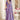 Amazing Printed Work On Purple Color Crepe Silk Fabric Saree