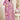 Graceful Crepe Silk Fabric Pink Color Saree With Printed Work