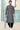 Engaging Grey Color Art Silk Fabric Reception Wear Readymade Dhoti Style Kurta For Men