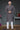 Black Color Mens Kurta Pyjama In Digital Printed Work