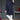 Captivating Fancy Fabric Italian Indo Western In Navy Blue Color