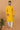 Sequins Embroidery Yellow Color Pretty Readymade Kurta Pyjama For Men In Cotton Fabric