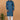 Sequins Embroidery Pretty Gajji Silk Fabric Readymade Men Kurta Pyjama In Blue Color
