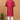 Sequins Embroidery Readymade Kurta Pyjama For Men In Red Cotton Fabric