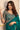 Satin Cyan Color Stylish Saree With Heavy Embroidered Blouse