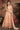 Chinon Fabric Peach Color Excellent Fancy Work Palazzo Suit