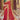 Georgette Fabric Red Color Wedding Wear Glorious Saree