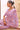 Festival Wear Cotton Silk Fabric Lavender Color Luminous Saree With Weaving Work