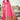 Patola Silk Fabric Pink Color Winsome Weaving Work Saree