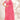Pink Color Organza Fabric Party Style Gorgeous Saree