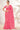 Pink Color Organza Fabric Party Style Gorgeous Saree