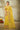 Yellow Color Bright Linen Fabric Floral Embroidered Saree