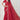 Chiffon Fabric Red Color Riveting Saree With Embroidered Work