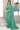 Cyan Color Beatific Sequins Work Polyester Saree
