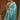 Engaging Cyan Color Art Silk Fabric Regular Wear Saree